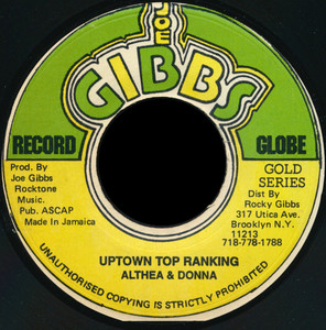 洋楽 Uptown Top Ranking / I'm Still In Love RE-USED】UPTOWN TOP RANKING / ALTHEA & DONNA - STAMINA RECORDS