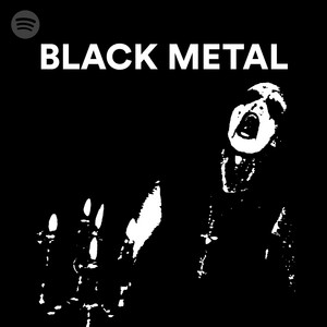 BLACK METAL playlist cover