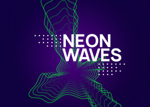 Neon Waves Electro cover