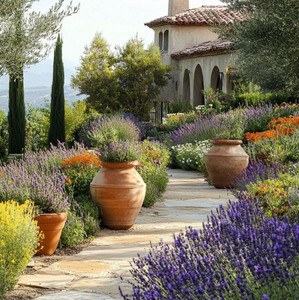 Mediterranean Garden Ambience