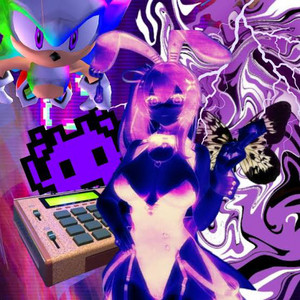 OVERSTIMULATED | hyperpop, digicore, glitchcore, r&b + afroswing Spotify playlist cover art