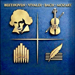 Beethoven, Vivaldi, Bach, Mozart cover