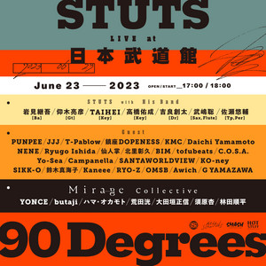 STUTS - Konser 90 Degrees di Budokan