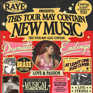 RAYE Setlist 2026 | THIS TOUR MAY CONTAIN NEW MUSIC