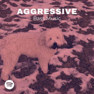 Aggressive Bass Music 2025 playlist cover