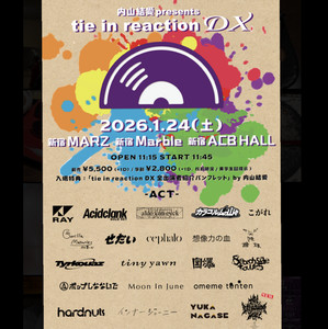 tie in reaction DX 出演バンドプレイリスト - playlist by 内山 結愛