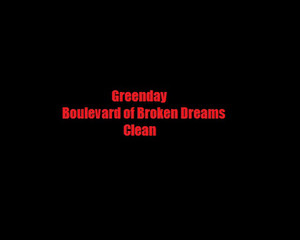 Green Day - Boulevard Of Broken Dreams (Clean) - playlist by Laneybug ...