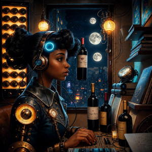 Late Night Jazzhop & Wine | Lofi Beats to Study & Relax cover