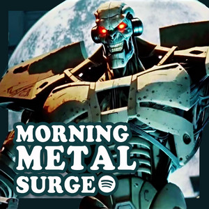 Morning Metal Surge 2025 playlist cover
