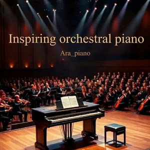 Inspiring orchestral piano