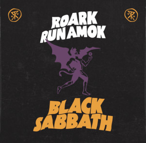 ROARK RUNAMOK ブラックサバスジャケット RUN AMOK x Black Sabbath – Roark