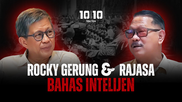 Ten Ten Podcast - Sri Radjasa Chandra & Rocky Gerung "Intelejen Berjalan Tidak Sesuai Fungsinya"