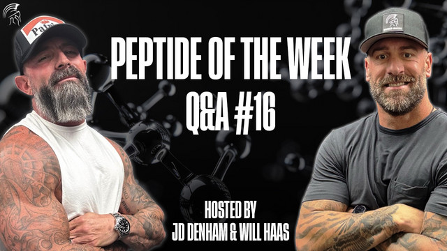 Peptide Q&A #16  AOD Reconstitution, TRT Pellets, IPAM Standalone & GLP-3  Dosing Tips - Peptide of The Week | Podcast on Spotify