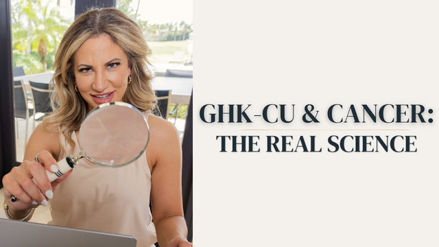 ghk cu cancer Does GHK-Cu Promote Cancer? A Cancer Biologist Explains the Science -  Aging, Intentionally with Dr. Kristi