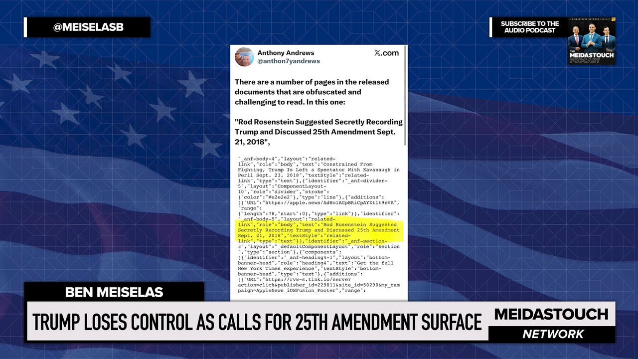 Trump Loses Control as Calls for 25th Amendment Surface - The ...
