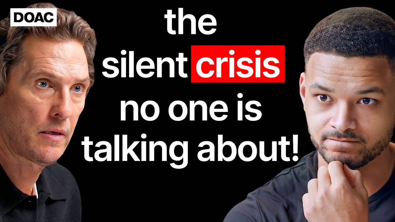 Matthew McConaughey: The Silent Crisis No One Is Talking About! The ...