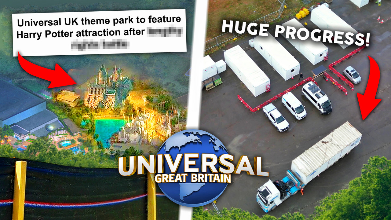 #15 Universal Studios UK HUGE Update & Harry Potter RIDE?? - The Field ...