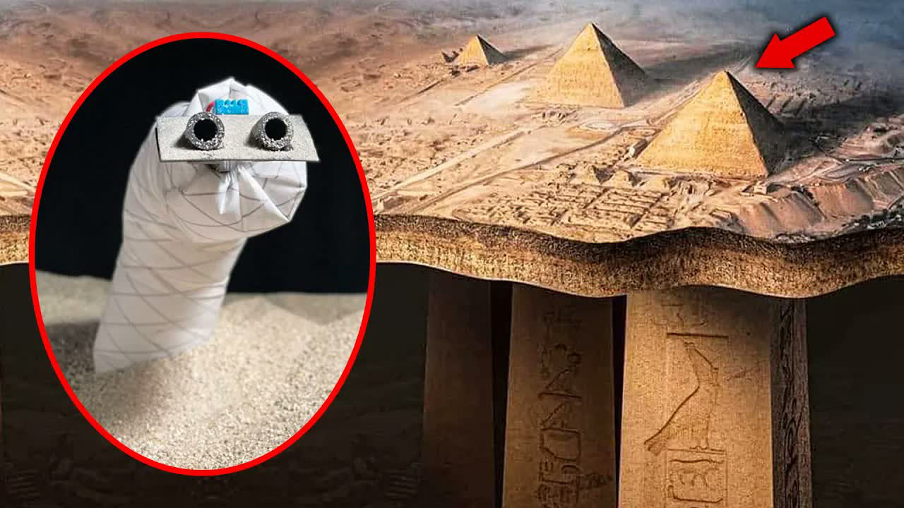 The New Terrifying Discovery in Egypt： Robots Uncover Scary Secrets Of ...
