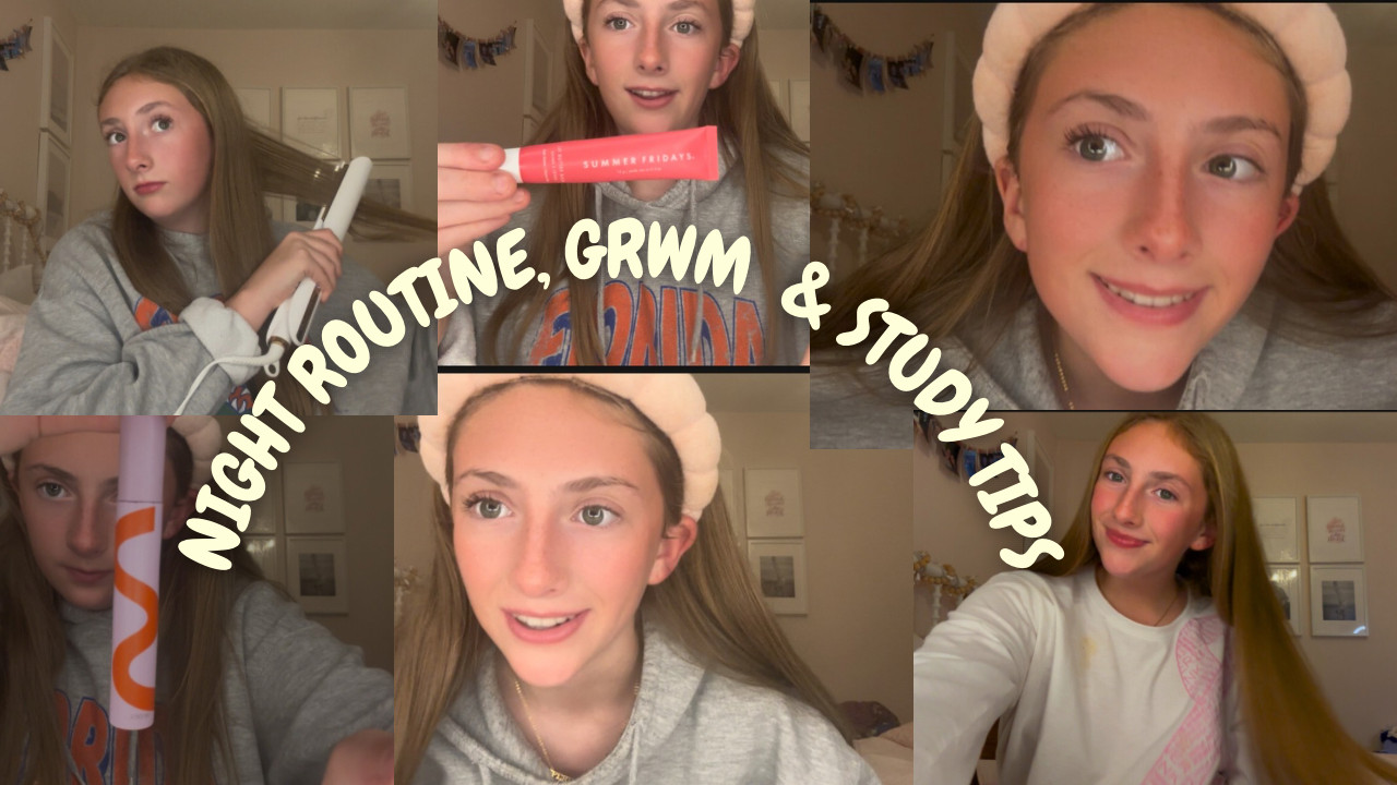 NIGHT ROUTINE, GRWM & STUDY TIPS! - Tween Talk | Podcast on Spotify