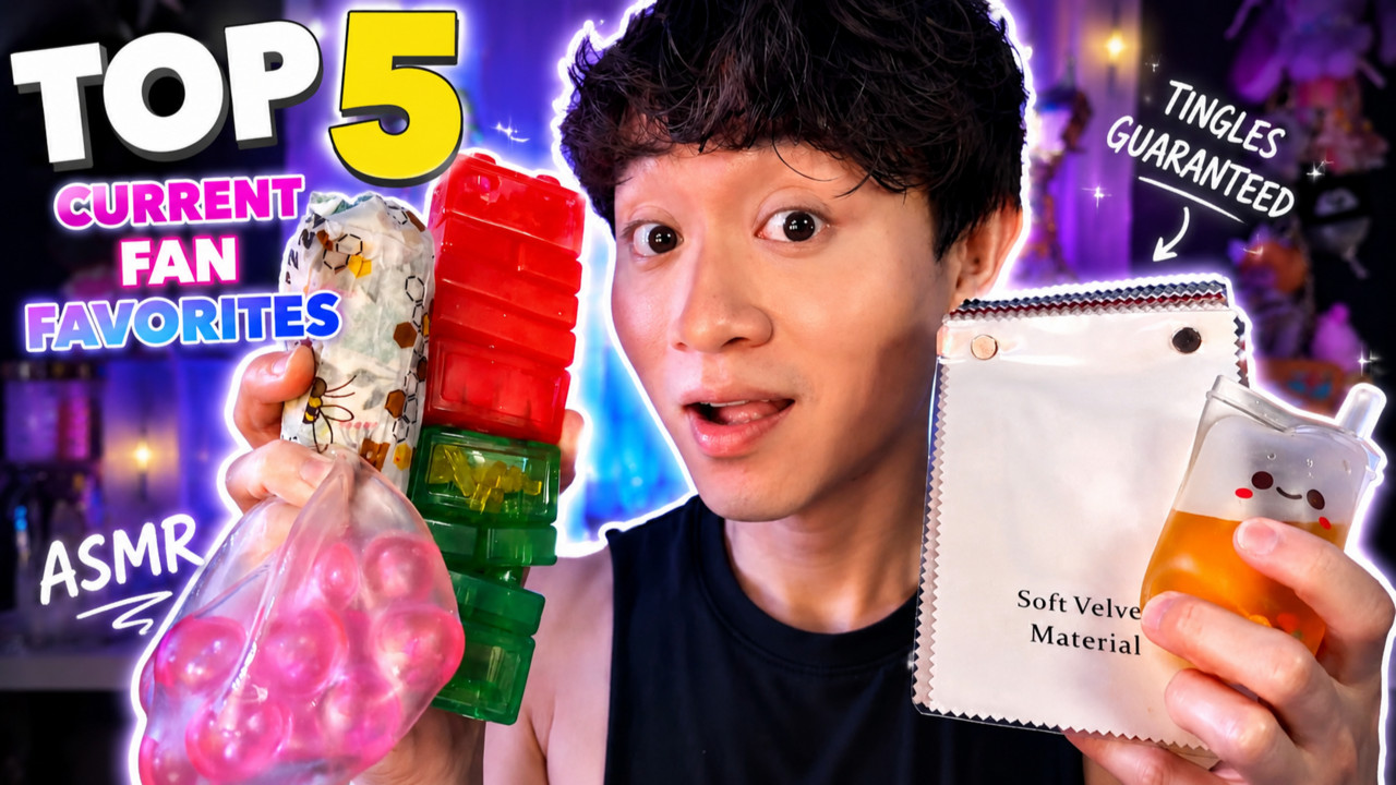ASMR Top Fan Favorite Triggers 💤 (Most Requested) - JohnniiBeanASMR ...