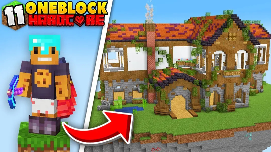 a BRAND NEW START on ONE BLOCK Minecraft - Ep 11 - aCookieGod | Podcast ...