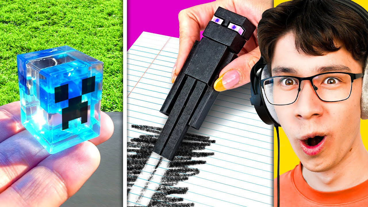 MINECRAFT Creations And Crafts That Are Next Level - Reacts! | Podcast ...