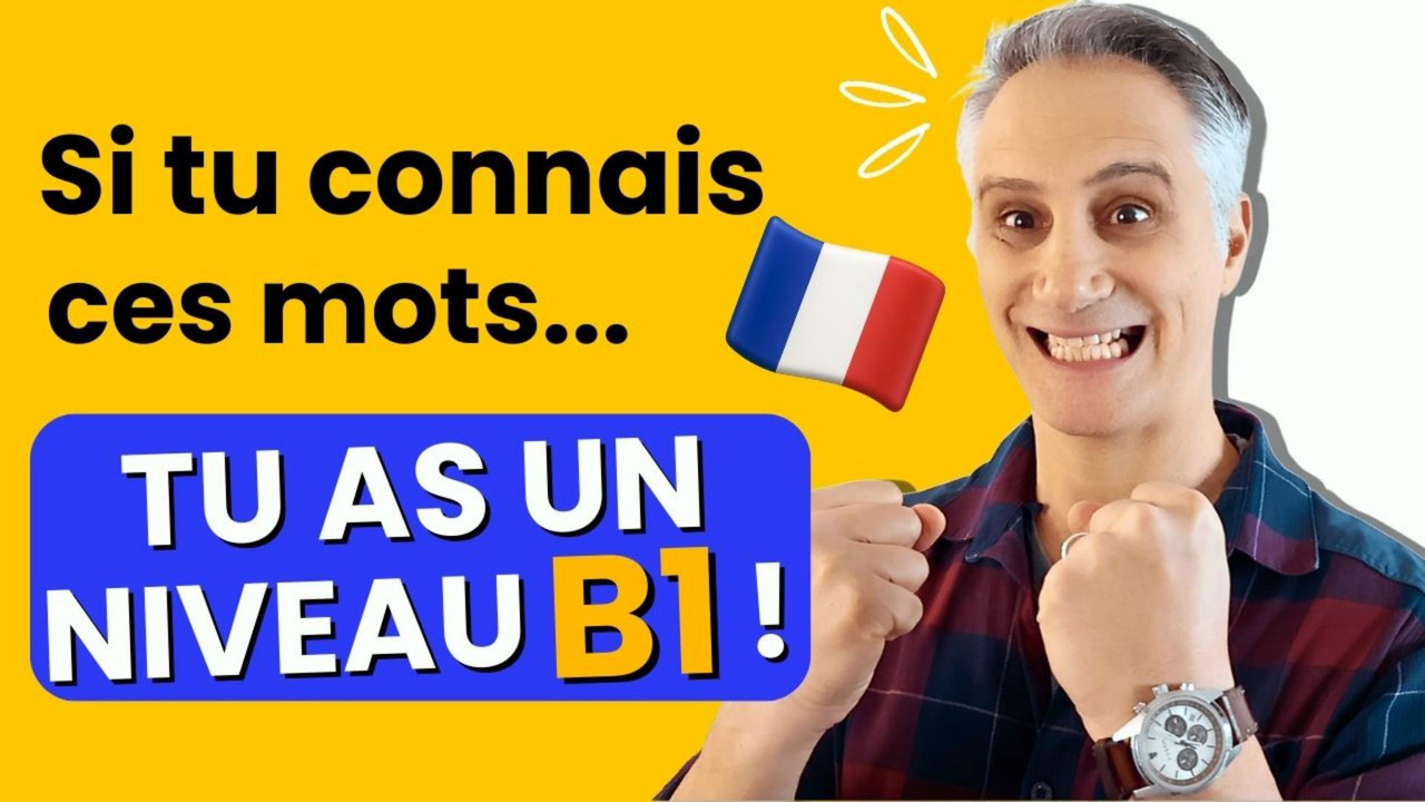 Si Tu Connais Ces 12 Mots, Ton Niveau de Français est B1 🎓! - Le French ...