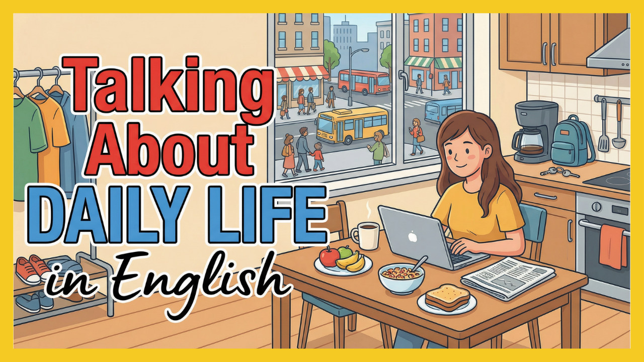 Talking About Daily Life in English | English Conversation Practice for ...
