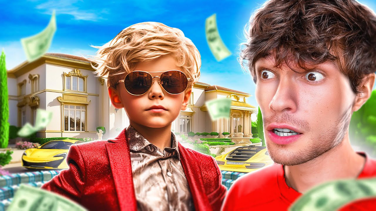 Un jour avec l'enfant le plus RICHE du MONDE ! (il est fou) - RAYTON 3. ...